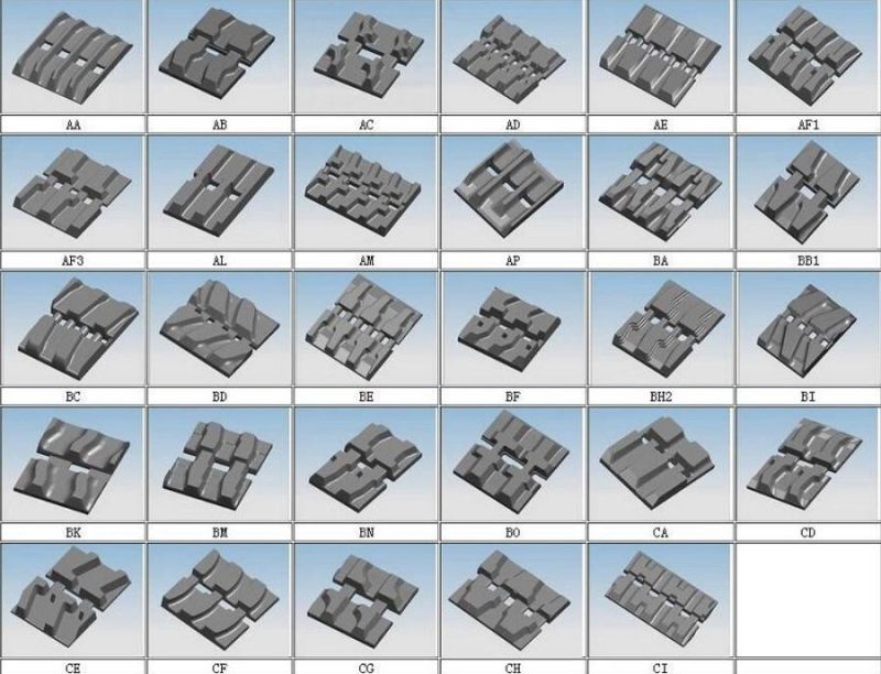 Rubber Track 320*54*76 (300X52.5X78) for 302.5c / 302.5