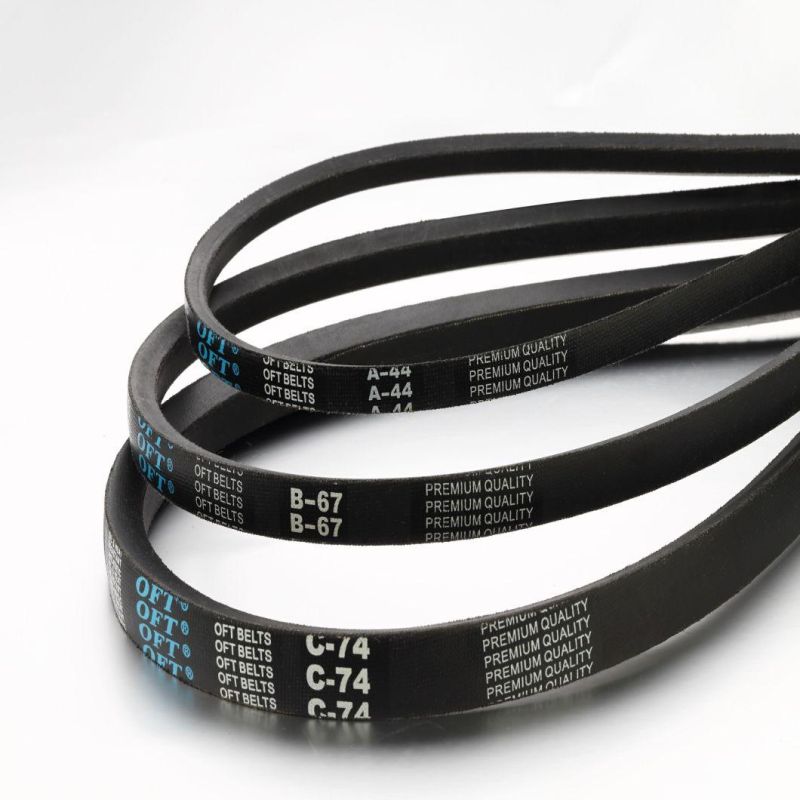 Oft Triangle Belts, Rubber Wrapped V Belts, Power Transmission Spare Parts