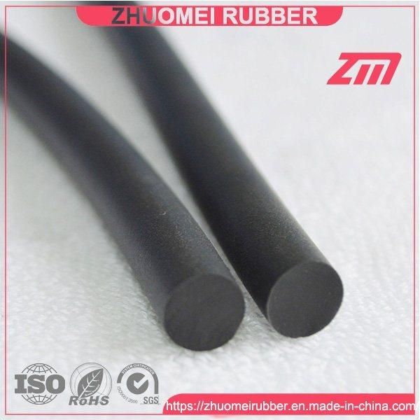 Rubber O-Ring Shape Rubber Seal Black Solid Rubber Cord Thread String