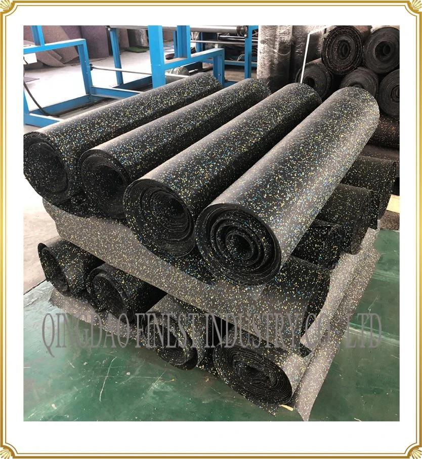 Anti Vibration Shock Absorber 10% EPDM Speckles Rubber Rolls