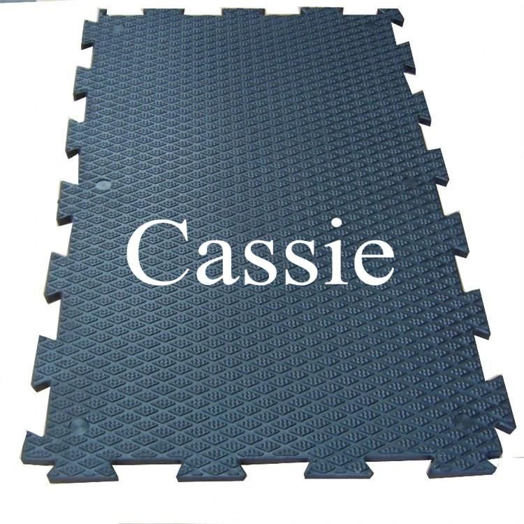 Cow Horse Bed Rubber Matting, Non-Toxic Rubber Floor Mat