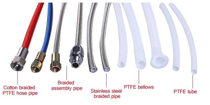 Stainless Steel Braided Hose Motorcycle Hose with Pefe