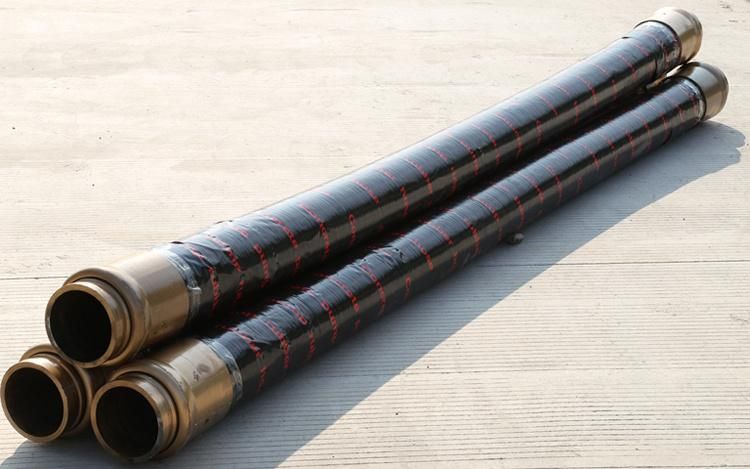 Direct Source 6 Inch Pump Rubber Hose Steel Wire Spiral Large Diameter Concrete Rubber Hose