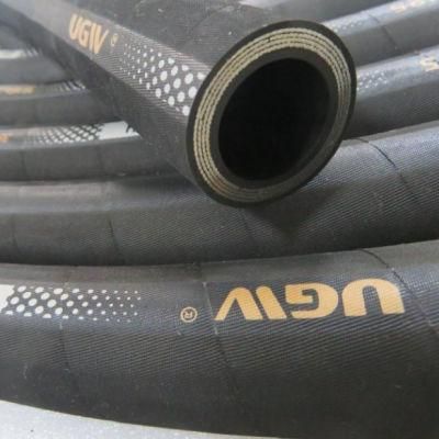 4 Steel Wire Spiral Hose En856 Rubber Hydraulic Hose Pipe