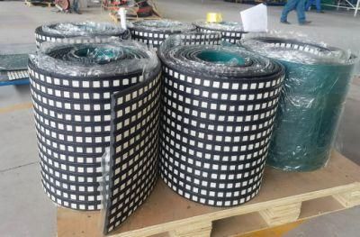 10m Long 12mm 15mm Thick Pulley Rubber Ceramic Lagging