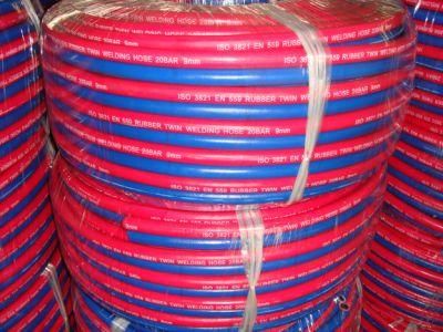 Oxygen PVC Spring Twin Welding Hose Flexible