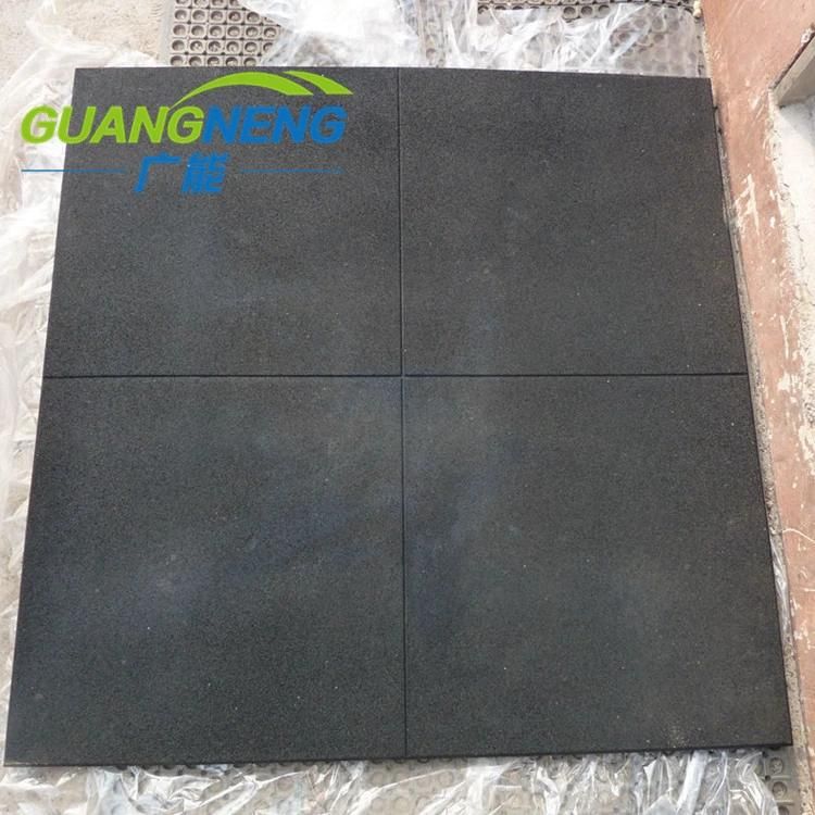 Durable Outdoor Recycled Crossfit Gym Rubber Floor Tiles