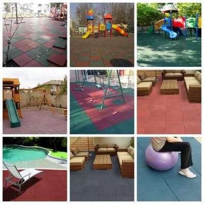 Safety Rubber Flooring for Playground (International Standard)