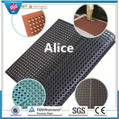 Drainage Rubber Mat/Anti-Fatigue Rubber Mat/Kindergarten Rubber Mat