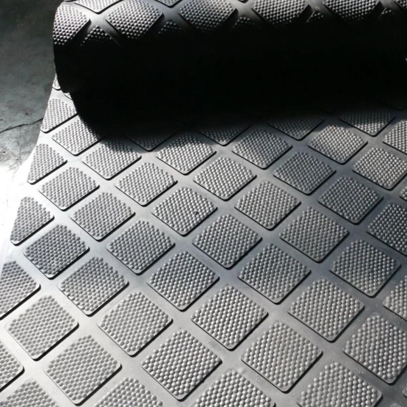 Factory Manufacture Anti-Slip Cow Mats / Rubber Flooring for Horses