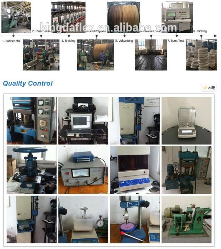Factory Direct Abrasion and Heat Resistant Rubber Screed Pump Hose