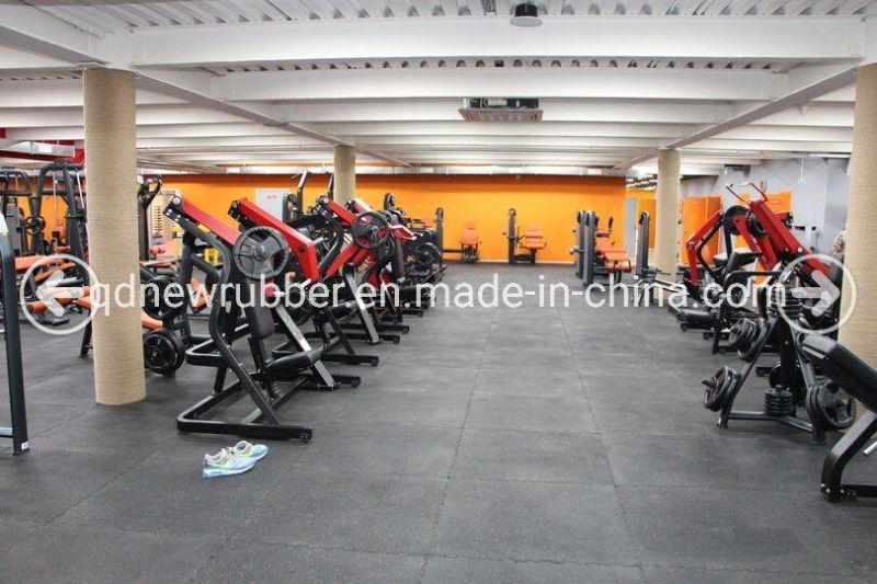 Rubber Sheet Gym Flooring Fitness Court Flooring Tiles