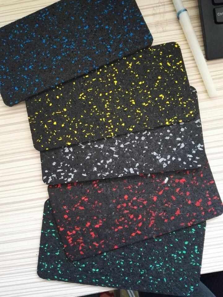 Colorful EPDM Speckle Gym Mat Rubber Floor Fitness Mat