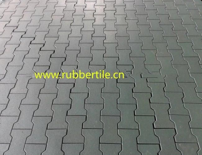 Horse Play Rubber Dog Bone Rubber Mat
