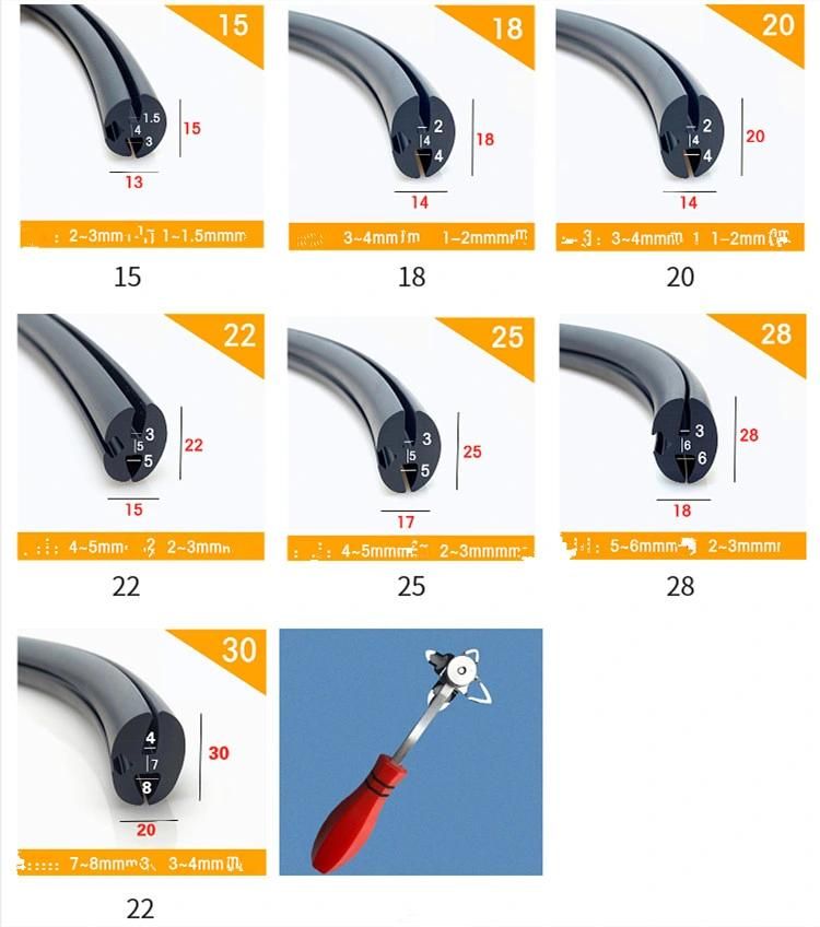 Top Quality Rubber Glazing Seal Strip for Auto