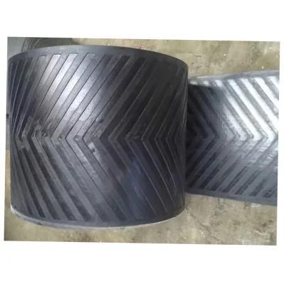 Factory Price Chevron Rubber Conveyor Belt Ep Nn Steel Cord Sidewall Rubber Belts for Stone Crusher