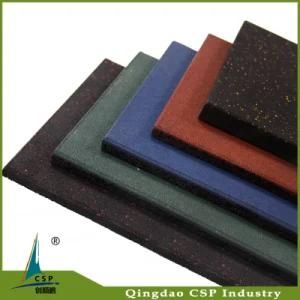 Indoor Crossfit Rubber Tile/ Rubber Gym Rubber Flooring