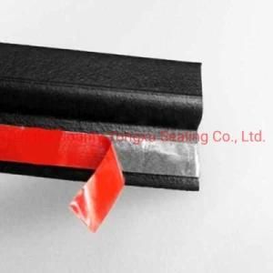 D-Shape EPDM Foam Sponge Rubber Seal Strip with Self Adhesive