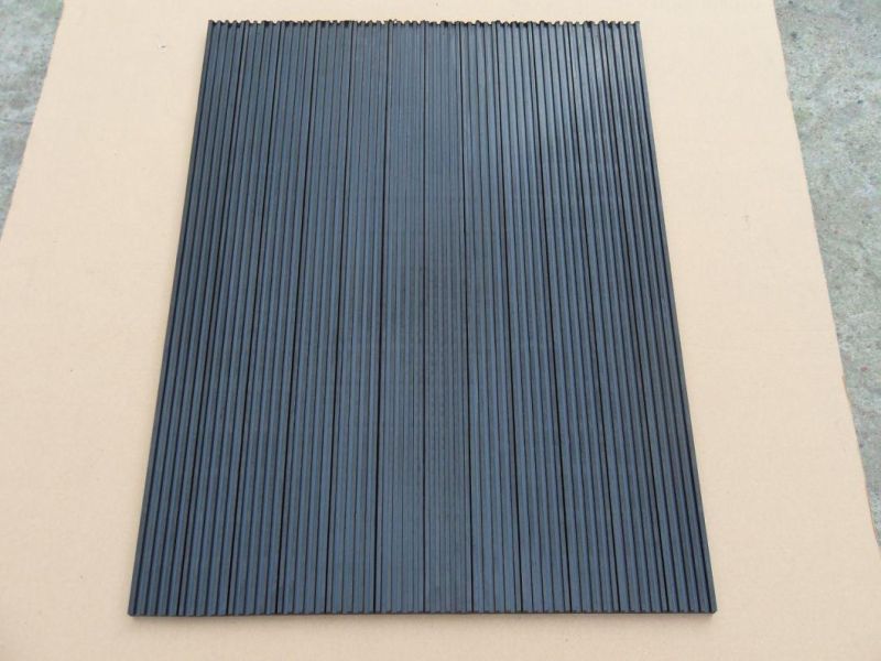 Anti Vibrate Rubber Pad, Shock Absorber Mat, Rubber Mat with Black Color