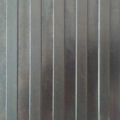 Anti Slip Wide Ribbed Rubber Sheet Rubber Flooring