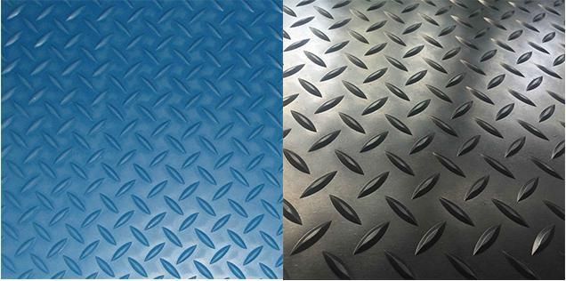 High Temperature Resistance Rubber Mat/Sheet Willow/Diamond Shape