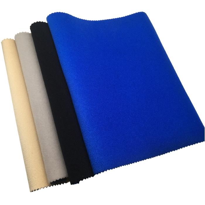 Eco Friendly 4mm Blue Grey Creamy Magenta Ubl Loop Fabric Neoprene Rubber for Knee Braces