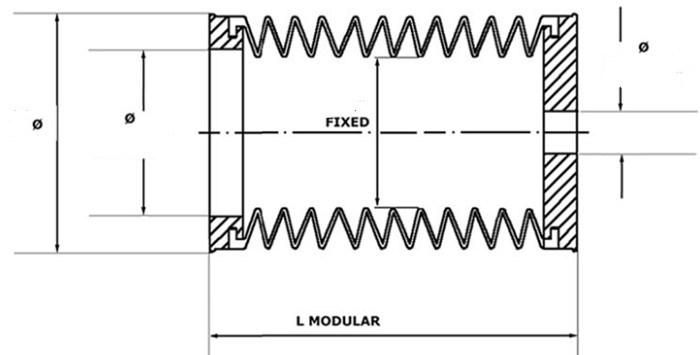 Professional Manufacturer Molded Silicone Cover Rubber Bellows