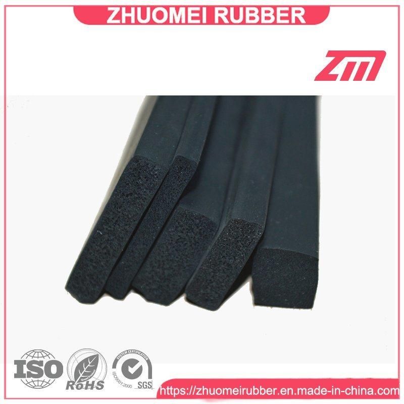 High Quality EPDM Sponge Square Type Rubber Sealing Strip