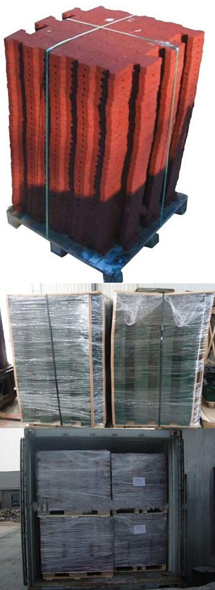 Anti-Vibration Shock Absorber Dog-Bone Rubber Tile Rubber Paver