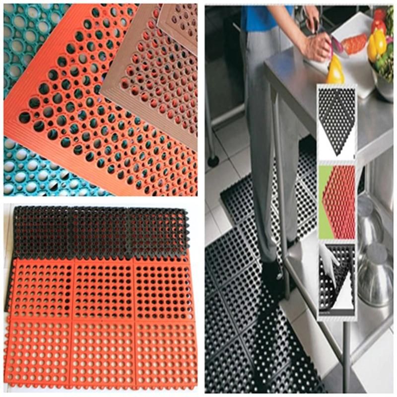 Flooring Type Anti Slip Rubber Floor Matting for Sale