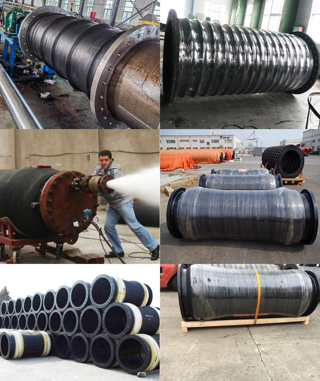 2022 China Big Factory Good Price CCS/BV/ABS/DNV Certificate 15bar Boat/Ship/Marine Dredging Rubber Hose for Ship/Dredger