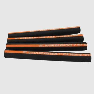 1 1/4&quot; DN32 5000 Psi Four Wire Spiral Hydraulic Hose for Snow Blade
