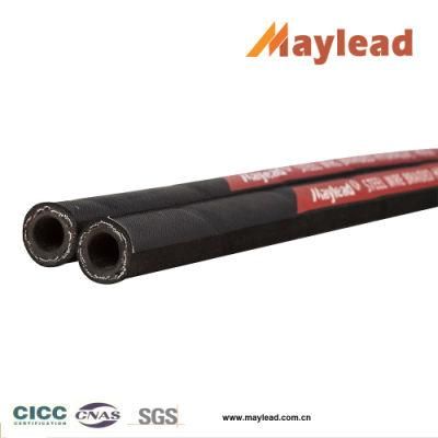 5/8 Inch High Pressure Steel Wire Braided Hydraulic Air Hose En857 2sc 1602