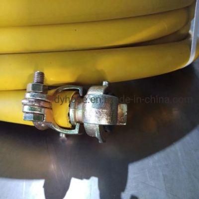 High Pressure 1/4&quot;-2&quot; Yellow Air Water Hose