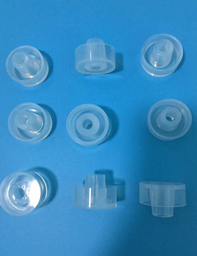 High Clear Food Grade Silicone Rubber Stopper Plugs
