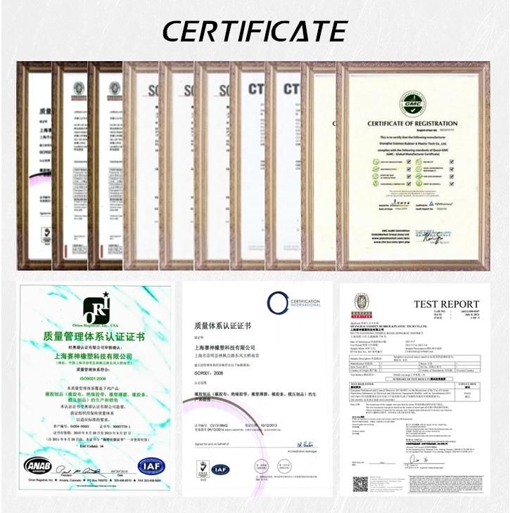 Customized Powder-Free Rubber Sheet with Good Quality for Belt Conveyor