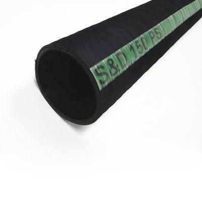 Flexible Water Delivery Spiral Suction Rubber Hose Pipe Tubing with Spiral Steel Wire
