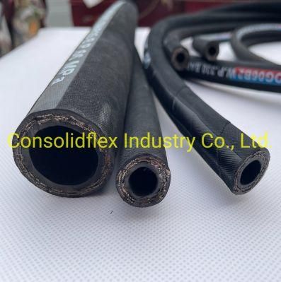 R2 at DN10 High Pressure Rubber Hydraulic Hose
