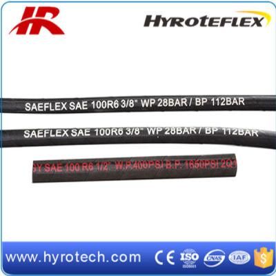 Steel Braid Rubber Hose SAE 100r6 /DIN En854 1te &amp; Industrial Hose