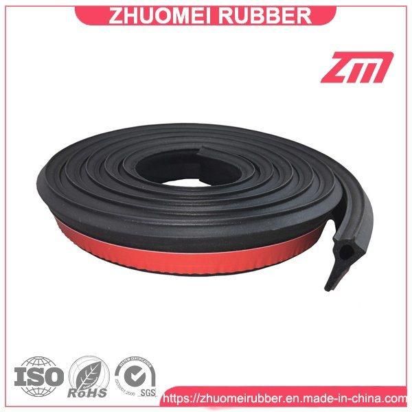 Black EPDM Sponge Rubber Tailgate Seal for Truck Bed