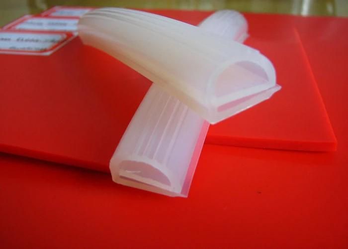 Silicone Stripe, Silicone Profile, Silicone Extrusion, Silicone Cord, Silicone Seal Made with Food Grade Silicone Rubber Without Smell (3A1004)