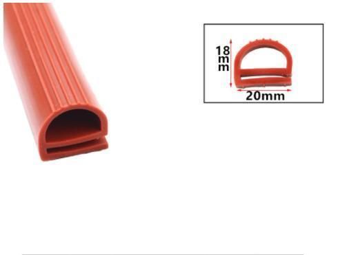 E-Type Silicone Rubber Weatherstrip Sealing for Oven, Steamer