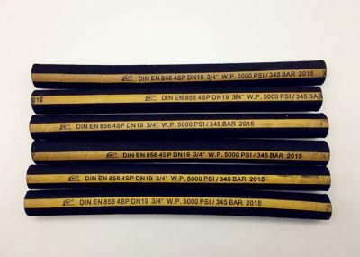 4 Layers of Spiral Reinforcement Hydraulic Rubber Hose 4sh 4sp with Ce and ISO