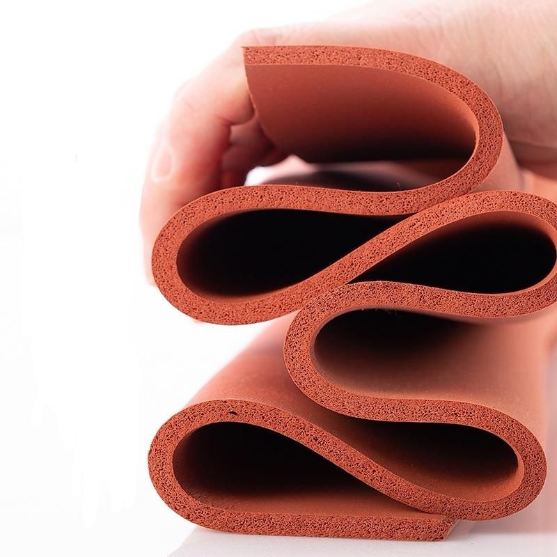 Flexible Silicone Foam Sponge Tube Closed Cell Foam Thermally Conductive Silicone for Gasket