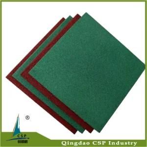 Recycled Rubber Floor Mat Green Rubber Tiles