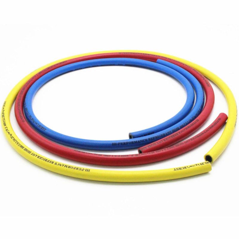 SAE J2196 Refrigerant Charging Hose with Nylon Tube Veneer