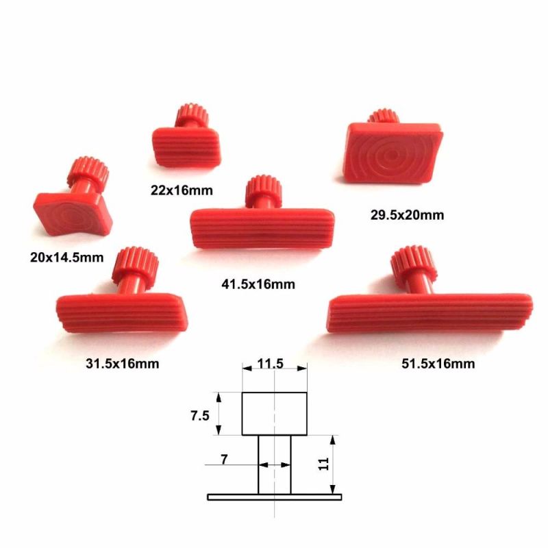 40PCS Dent Removal Repair Tool Paintless Kits Glue Puller Sets Tabs Pdr Tools Super Pdr Glue Tabs