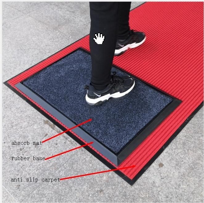 Hot Selling Rubber Disinfection Sanitizer Shoe Bath Mat for Family Using