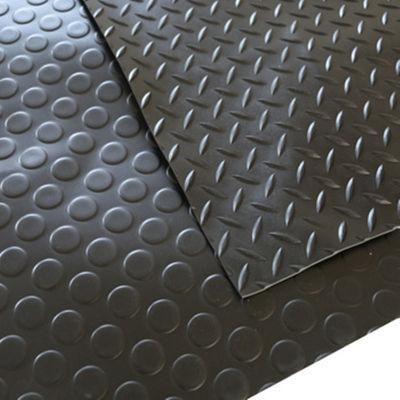 Anti Slip 5mm Waterproof Willow Diamond Tread Rubber Flooring Mat