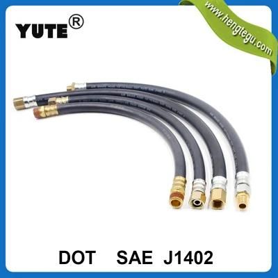 DOT Flexible AEM Rubber 1/2&quot; Truck Air Brake Coil Hose